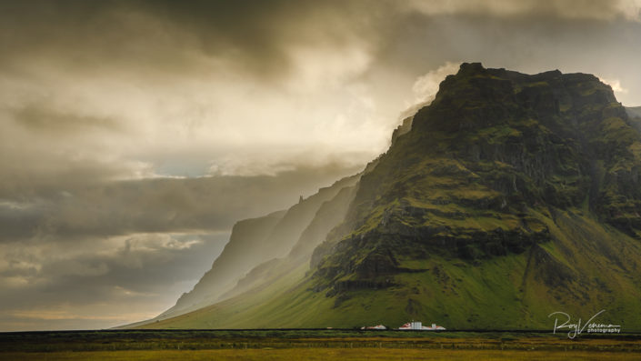 Landschap nabij Eyjafjallajökull